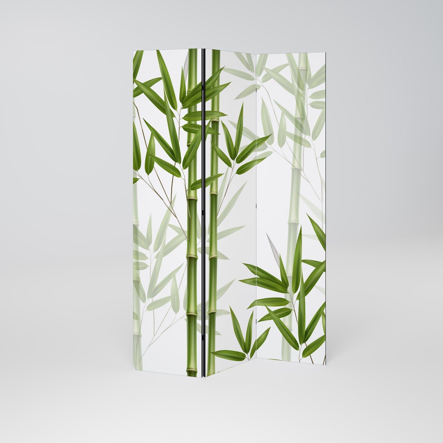 SERENE BAMBOO WHISPERS Dekorativ rumsavdelare – 3 paneler