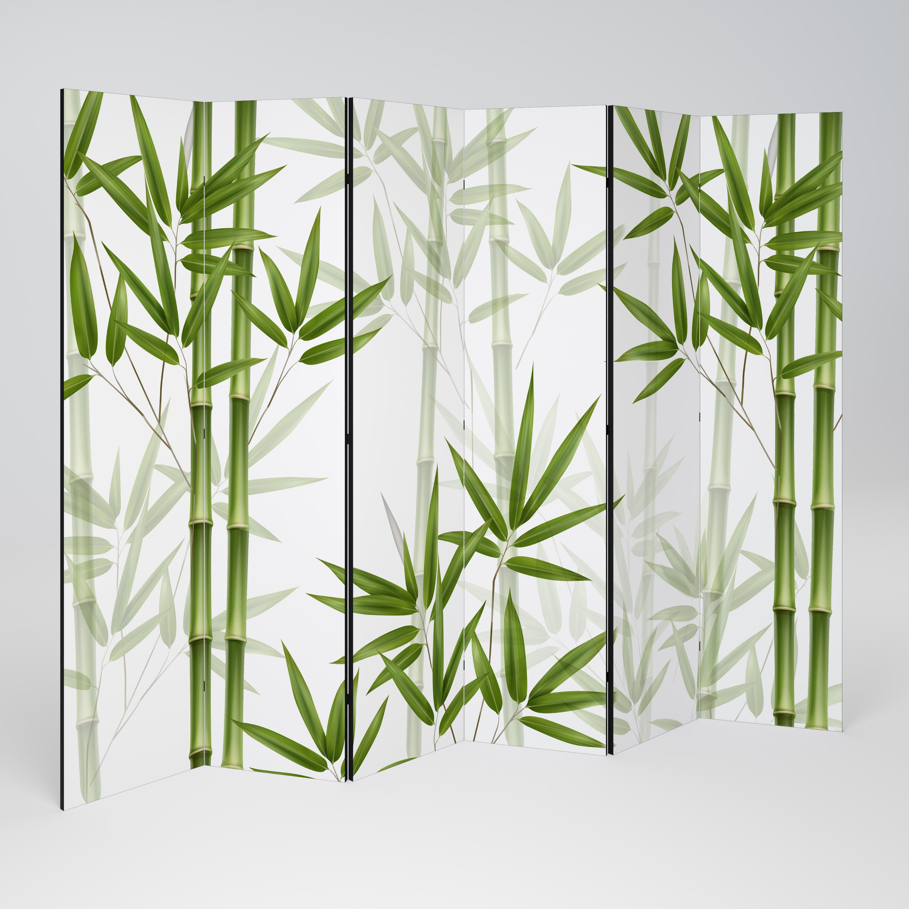 SERENE BAMBOO WHISPERS Rumsavdelare 6 paneler