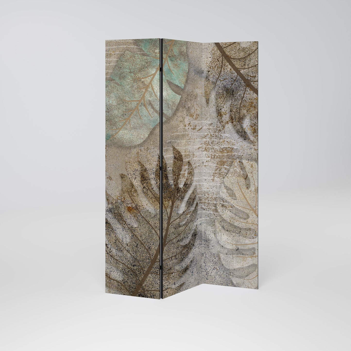TEXTURED TRANQUILITY Dekorativ rumsavdelare – 3 paneler