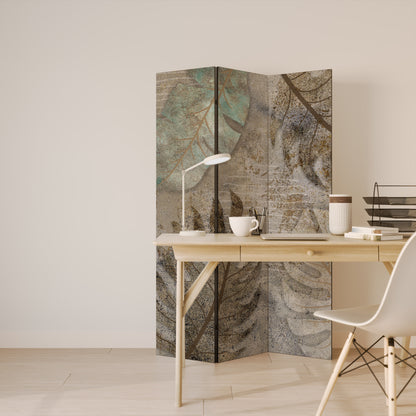 TEXTURED TRANQUILITY Dekorativ rumsavdelare – 3 paneler