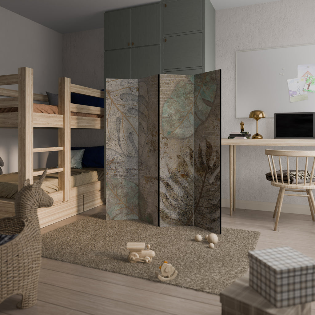 TEXTURED TRANQUILITY Rumsavdelare 4 paneler