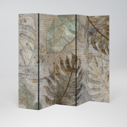 TEXTURED TRANQUILITY Dekorativ rumsavdelare – 5 paneler