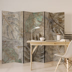 TEXTURED TRANQUILITY 6-Panel Room Divider