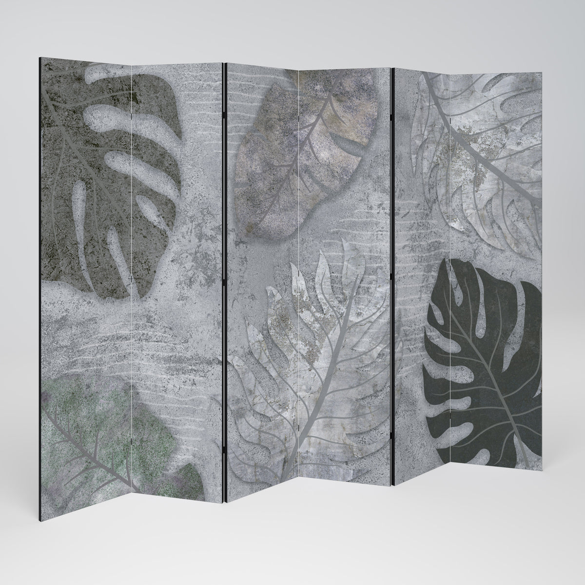 VINTAGE GREENERY Rumsavdelare 6 paneler