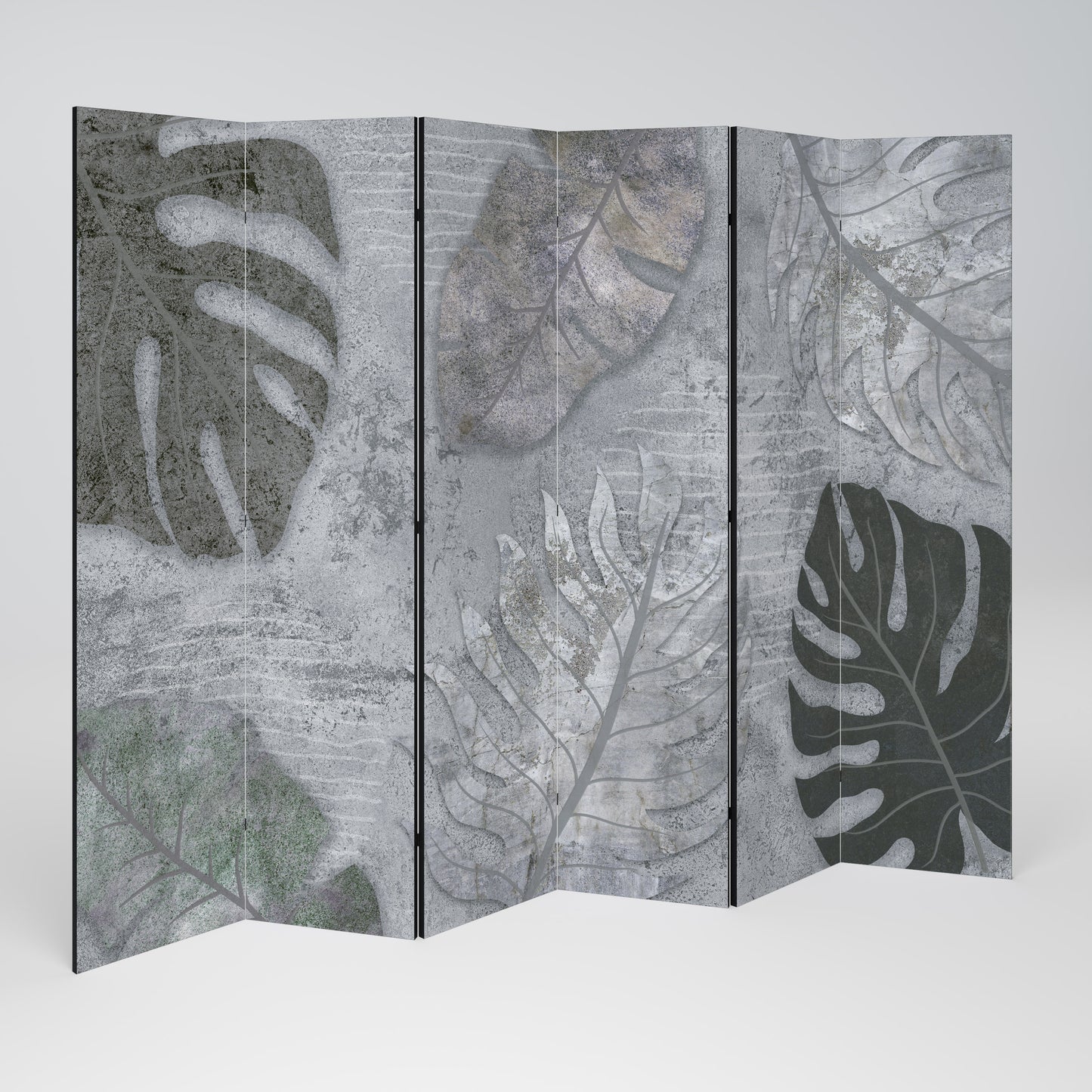 VINTAGE GREENERY Rumsavdelare 6 paneler