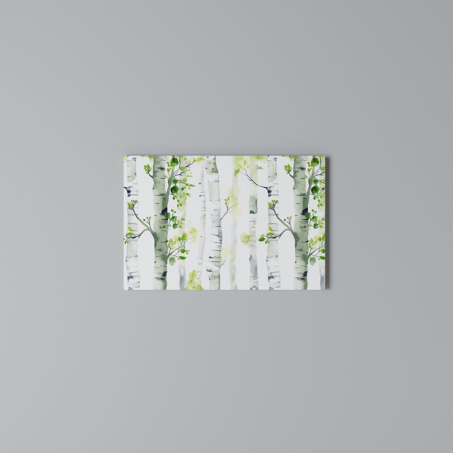 BIRCHY SOLACE Horizontal Canvas Print