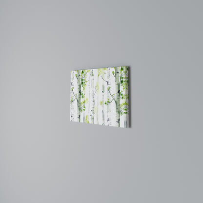 BIRCHY SOLACE Horizontal Canvas Print