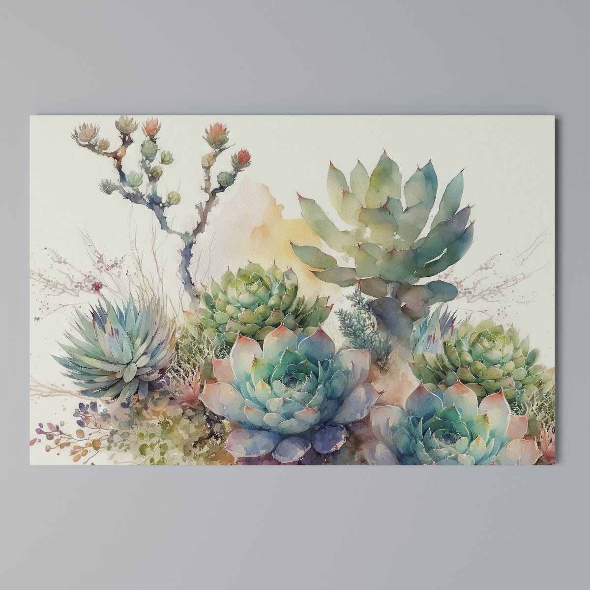 SECRET GARDEN Horizontal Canvas Print