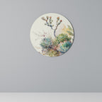 SECRET GARDEN Round Wall Art