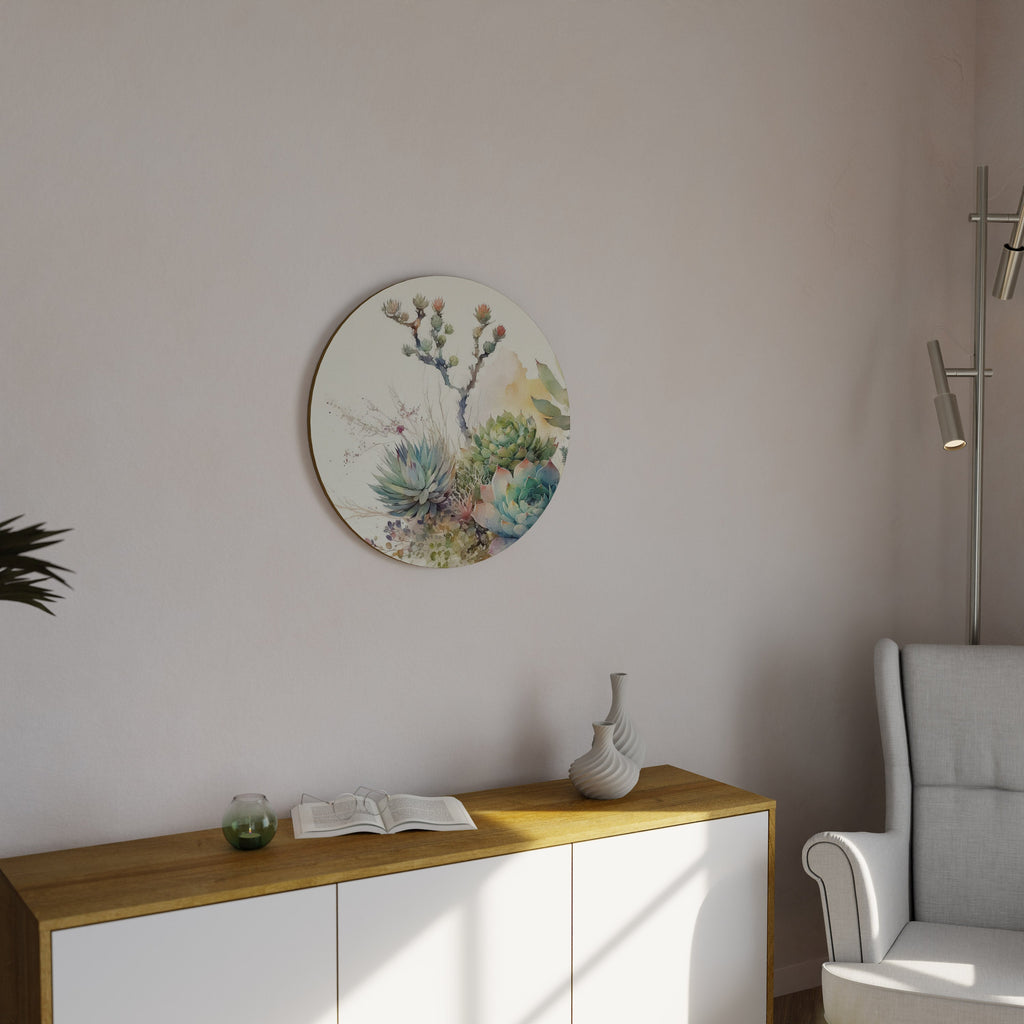 HEMLIG TRÄDGÅRD Rund Väggkonst