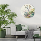 SECRET GARDEN Round Wall Art