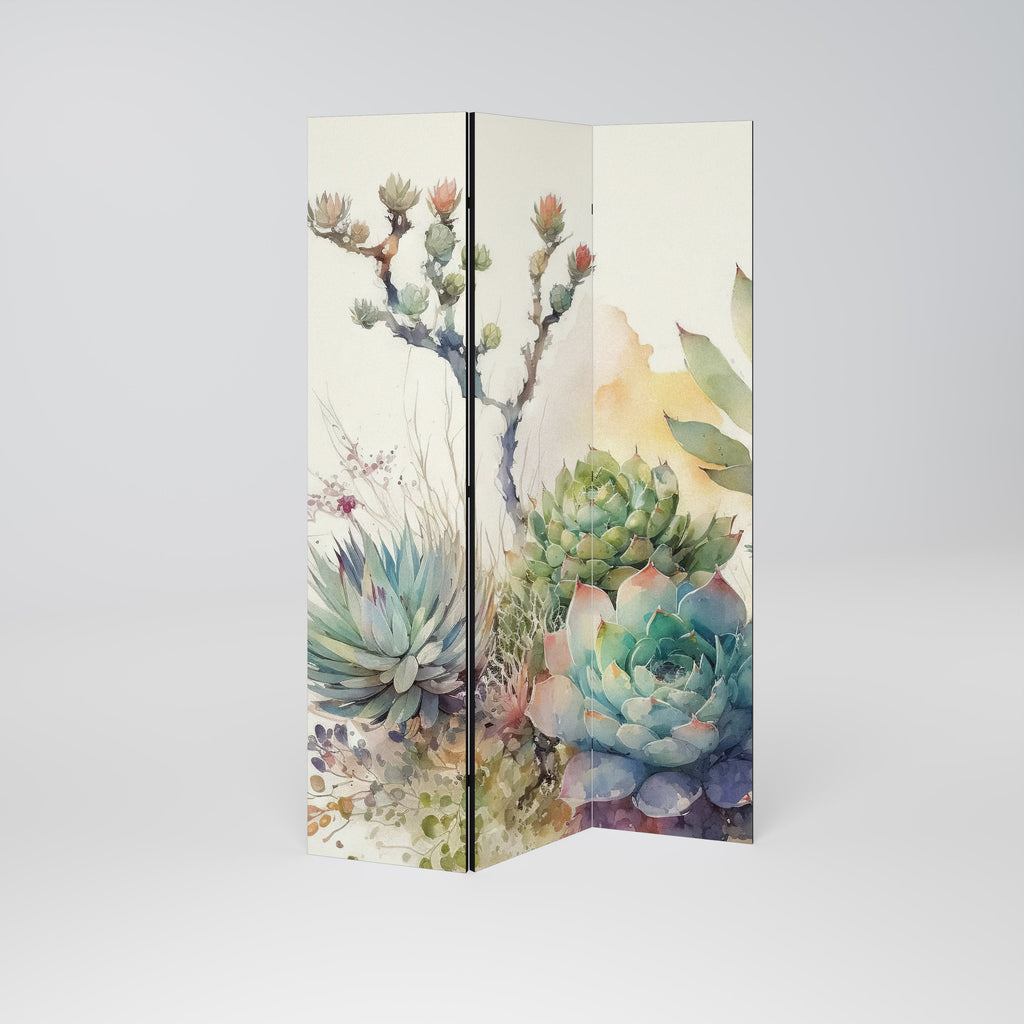SECRET GARDEN Dekorativ rumsavdelare med 3 paneler
