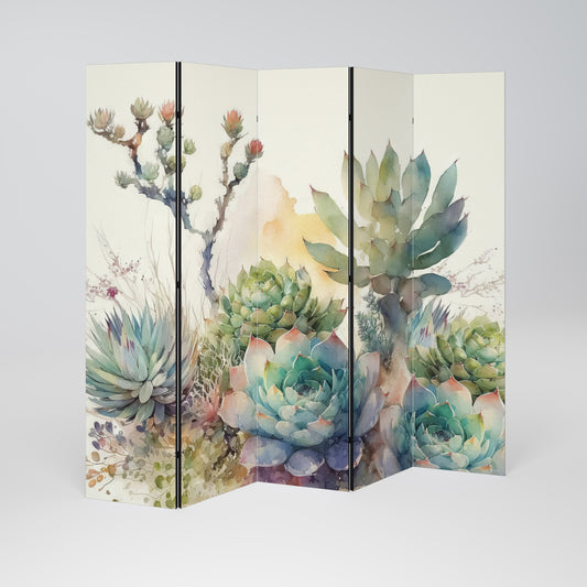 SECRET GARDEN Decorative 5-Panel Room Divider