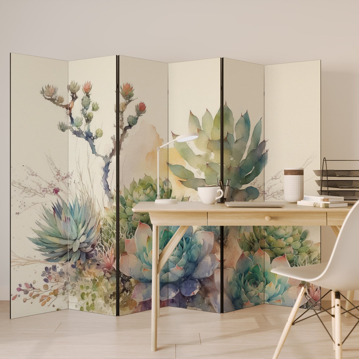 SECRET GARDEN Rumsavdelare 6 paneler