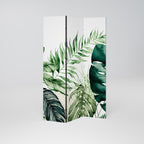 MONSTERA DREAM Dekorativ rumsavdelare – 3 paneler