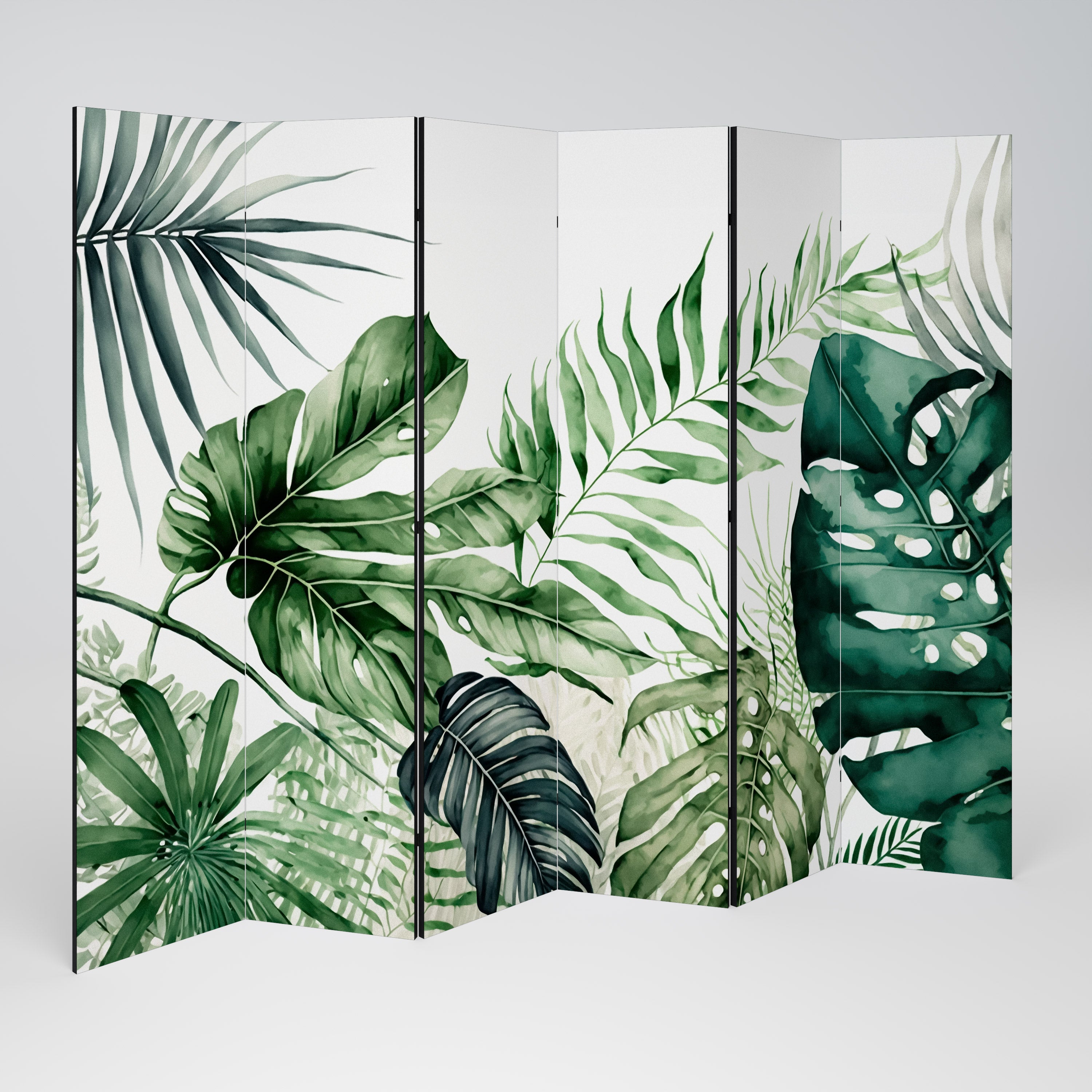 MONSTERA DREAM Rumsavdelare 6 paneler