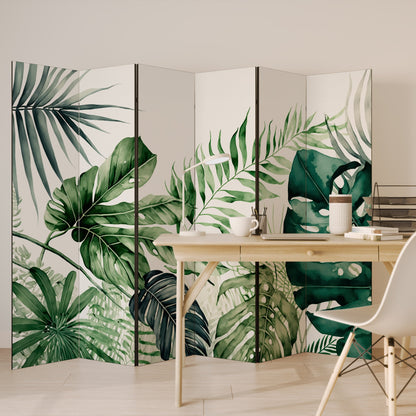 MONSTERA DREAM Decorative 6-Panel Room Divider