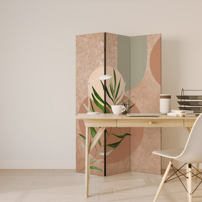 SENSUAL NATURE'S TAPESTRY Dekorativ rumsavdelare med 3 paneler