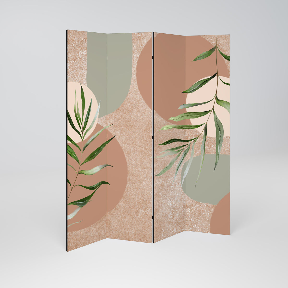 SENSUAL NATURE'S TAPESTRY Rumsavdelare 4 paneler
