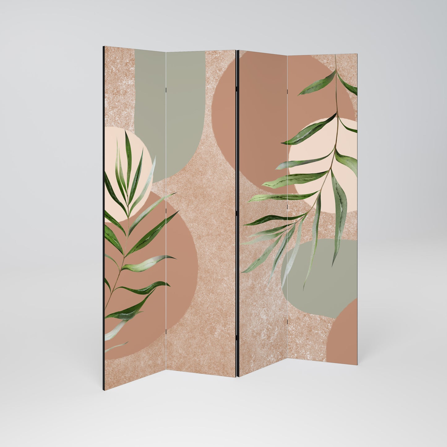 SENSUAL NATURE'S TAPESTRY Rumsavdelare 4 paneler
