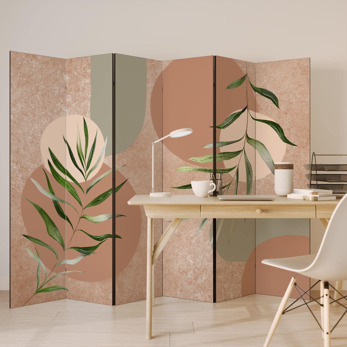 SENSUAL NATURE'S TAPESTRY Rumsavdelare 6 paneler