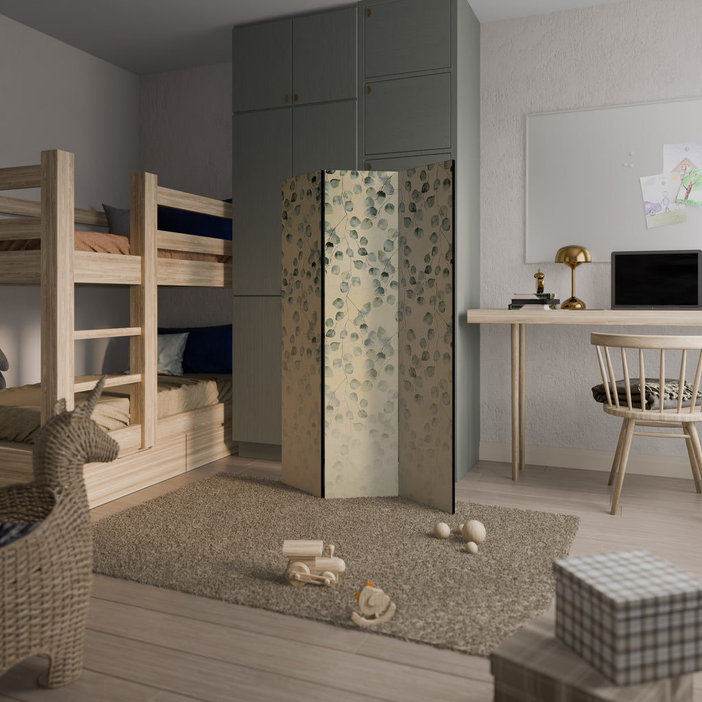 3-panelers rumsavdelare HIDDEN GARDEN TESSERACT