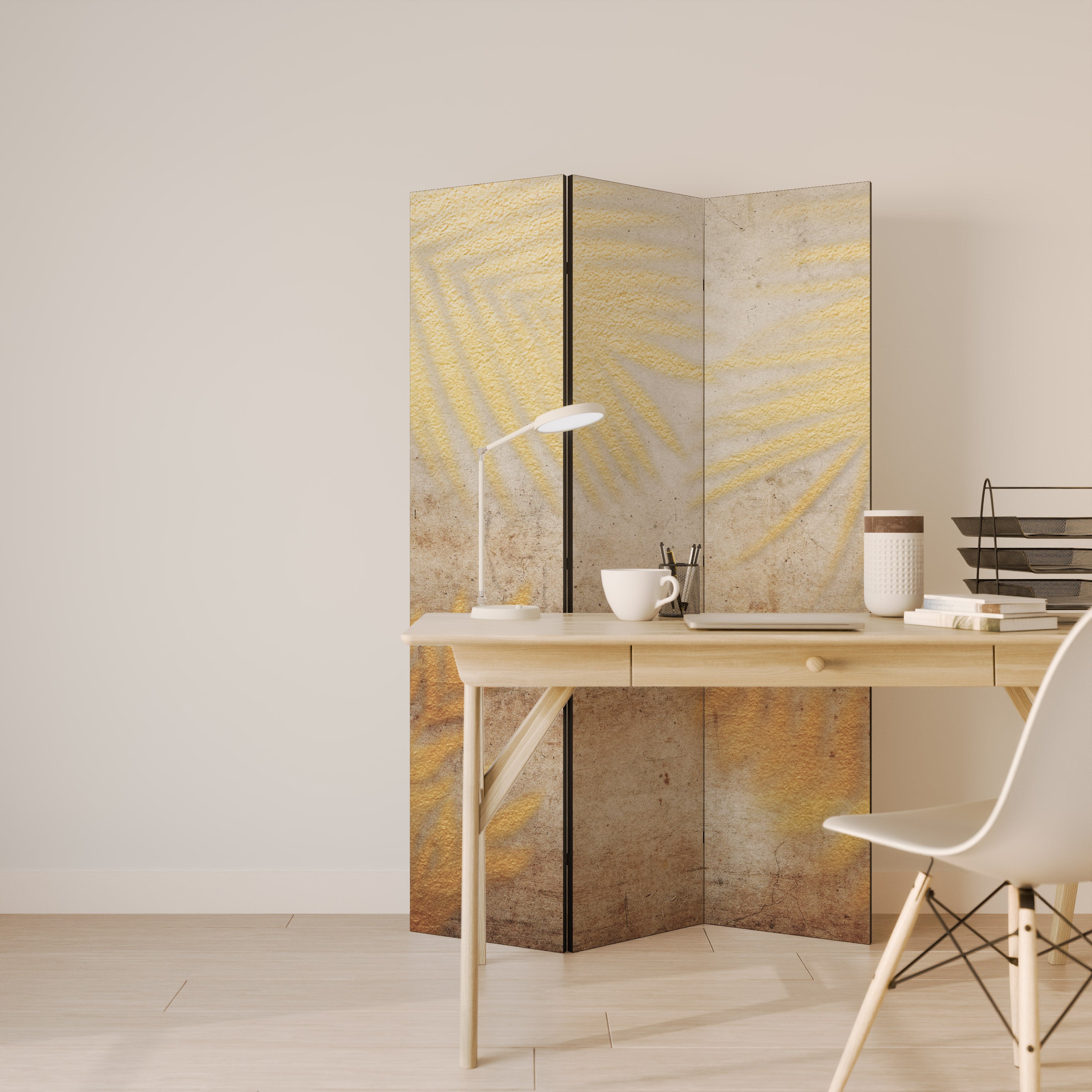 SUNSHADOW DREAMSCAPE Dekorativ rumsavdelare – 3 paneler