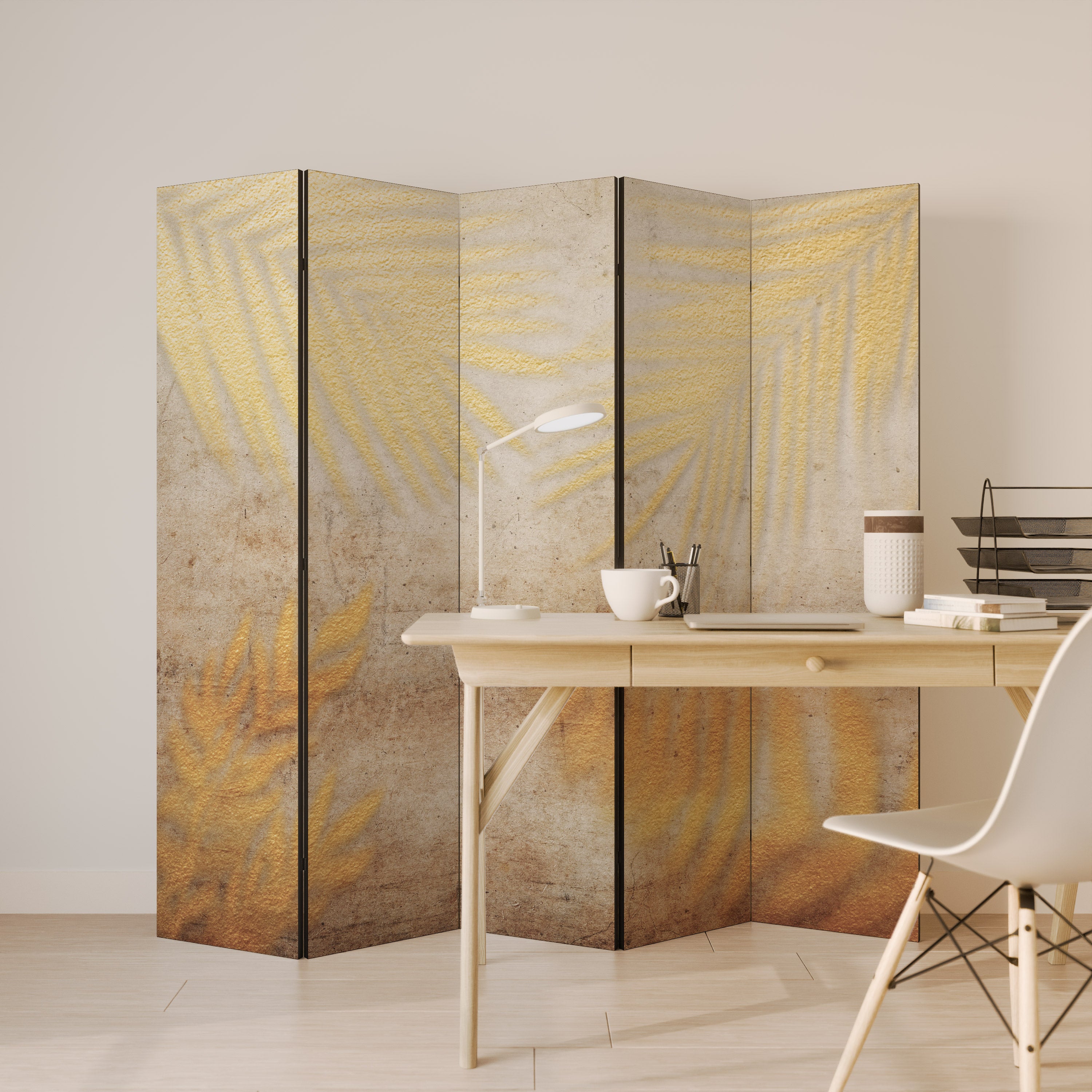 SUNSHADOW DREAMSCAPE Dekorativ rumsavdelare – 5 paneler