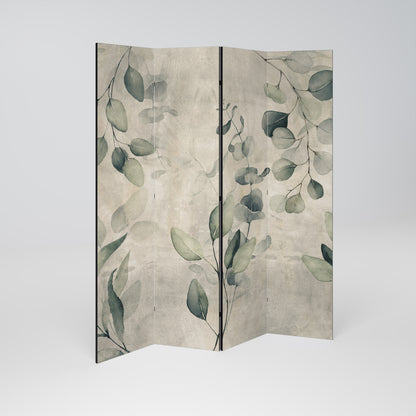 EARTHY TONED ELEGANCE Rumsavdelare 4 paneler