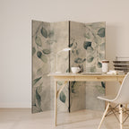 EARTHY TONED ELEGANCE Rumsavdelare 4 paneler
