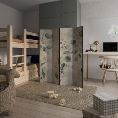 EARTHY TONED ELEGANCE Rumsavdelare 4 paneler