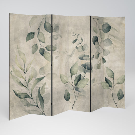EARTHY TONED ELEGANCE Rumsavdelare 6 paneler
