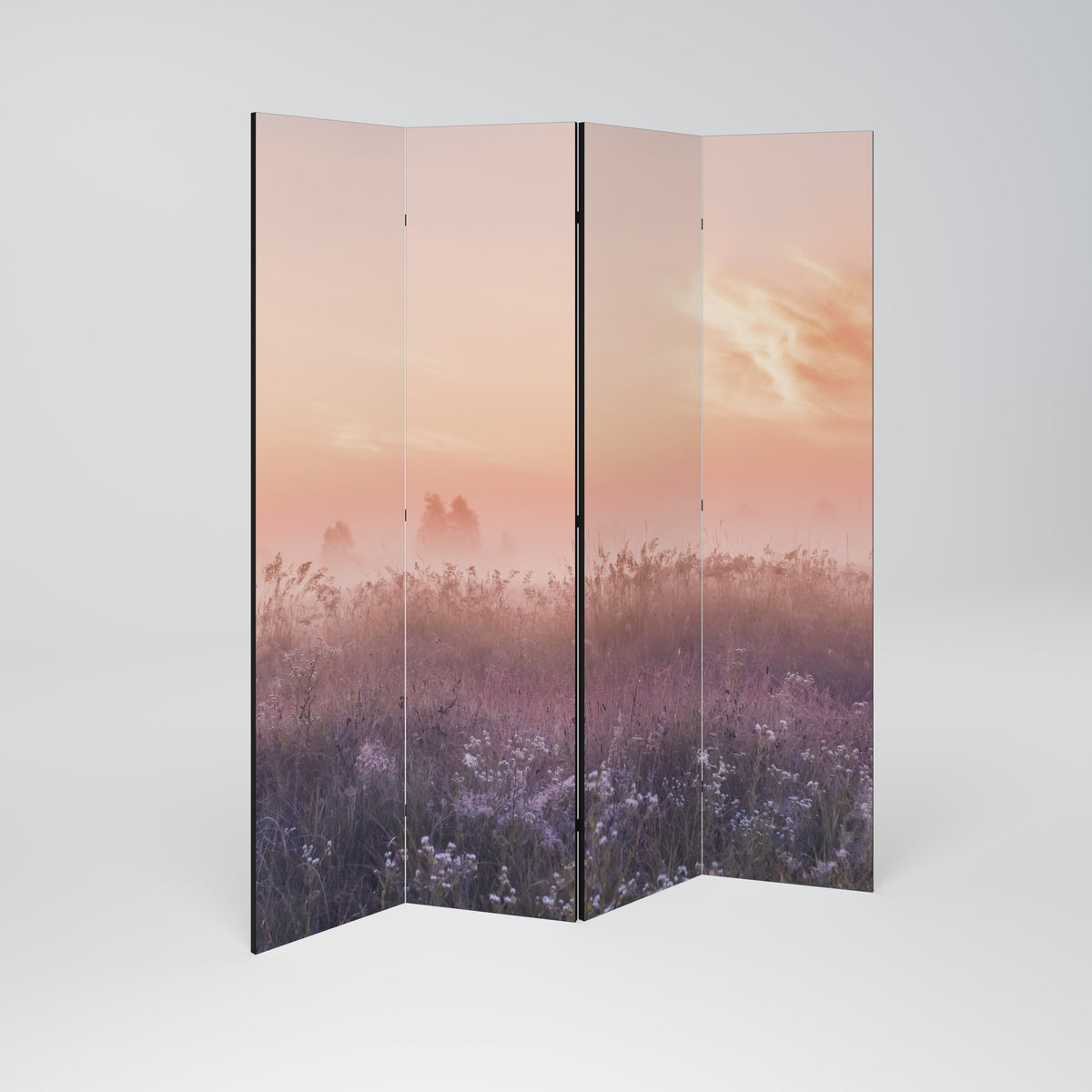 ENCHANTED MORNING VEIL Rumsavdelare 4 paneler