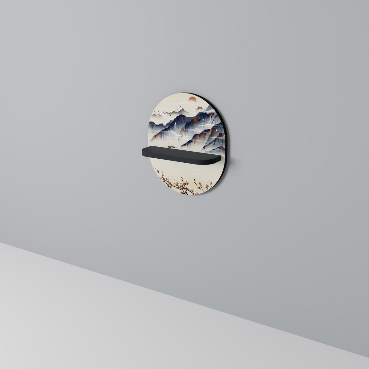 JAPANESE LANDSCAPE Dekorationshylla