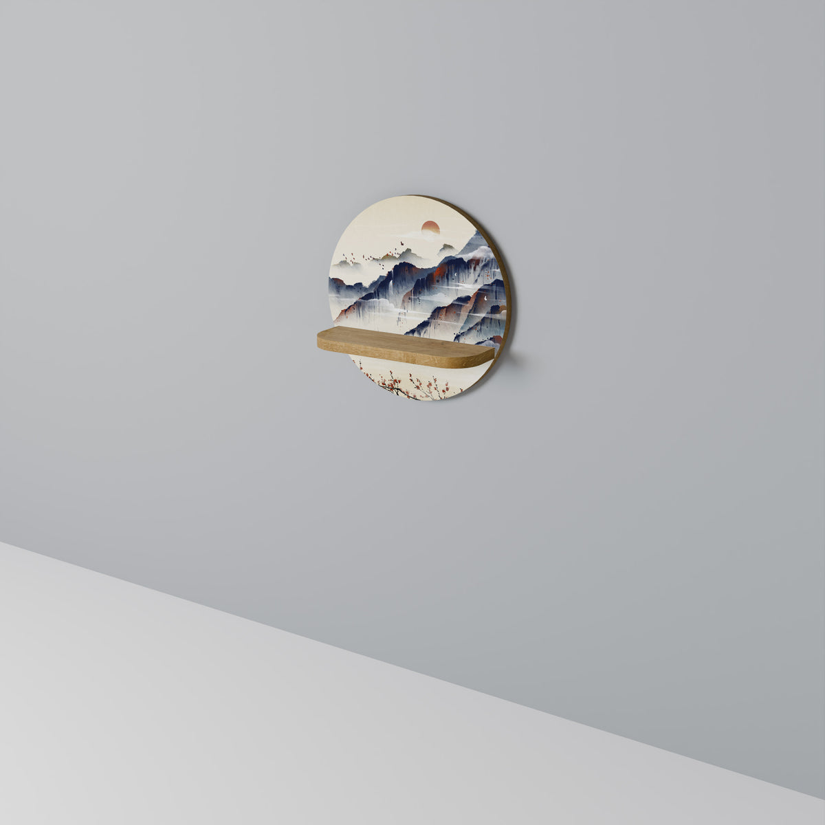 JAPANESE LANDSCAPE Dekorationshylla