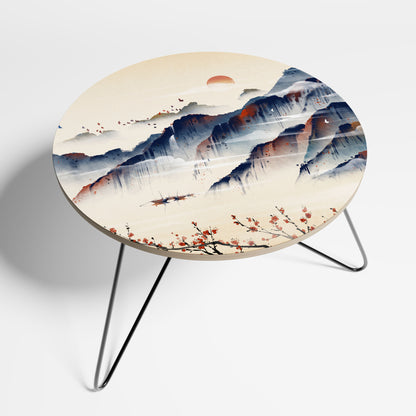 JAPANESE LANDSCAPE Small Coffee Table