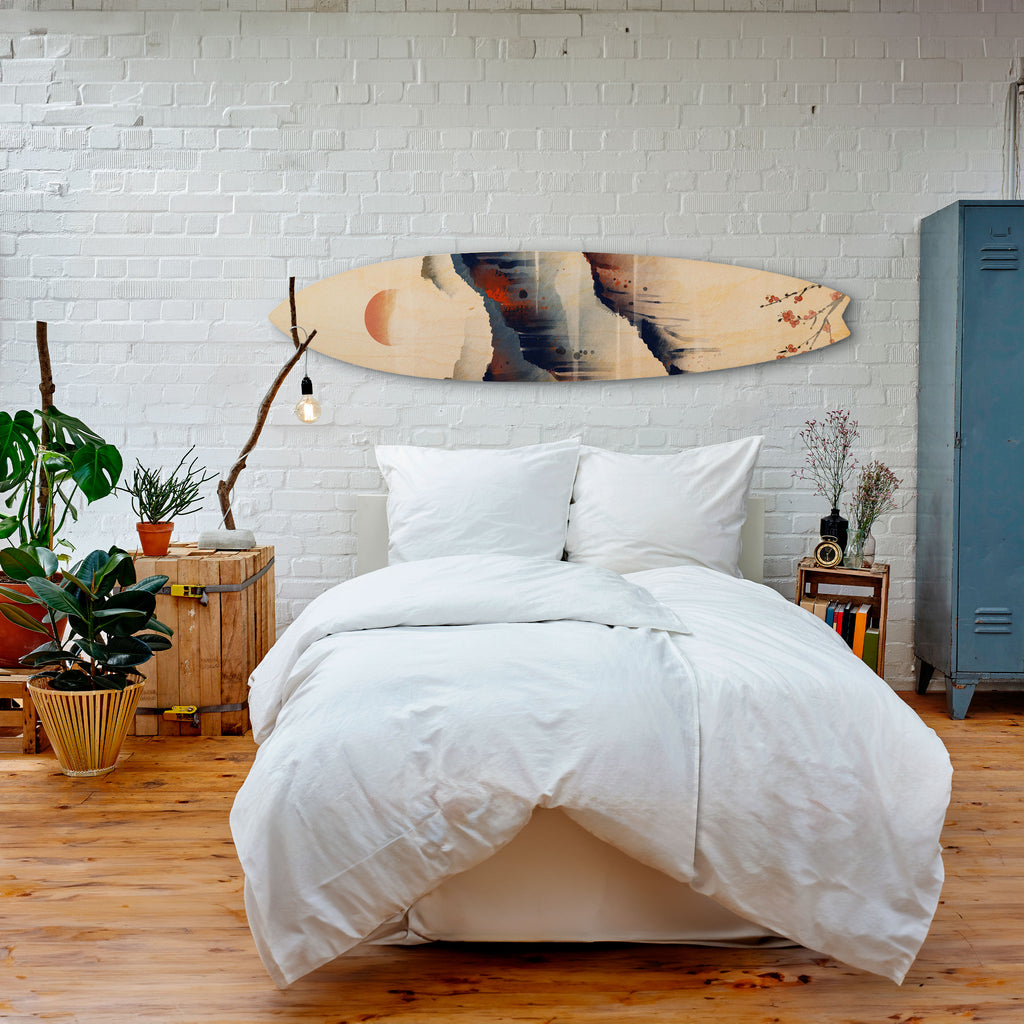 JAPANESE LANDSCAPE Dekorativ Surfbräda