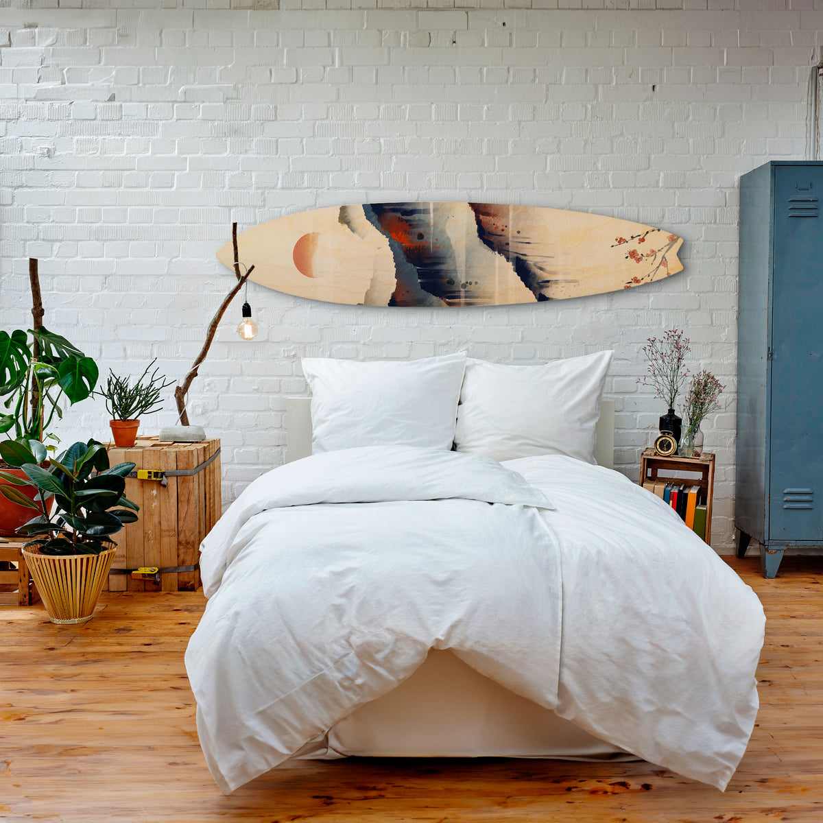 JAPANESE LANDSCAPE Dekorativ Surfbräda