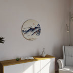 JAPANESE LANDSCAPE Round Wall Art