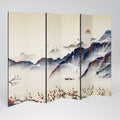 ORIENTAL LANDSCAPE Rumsavdelare 6 paneler