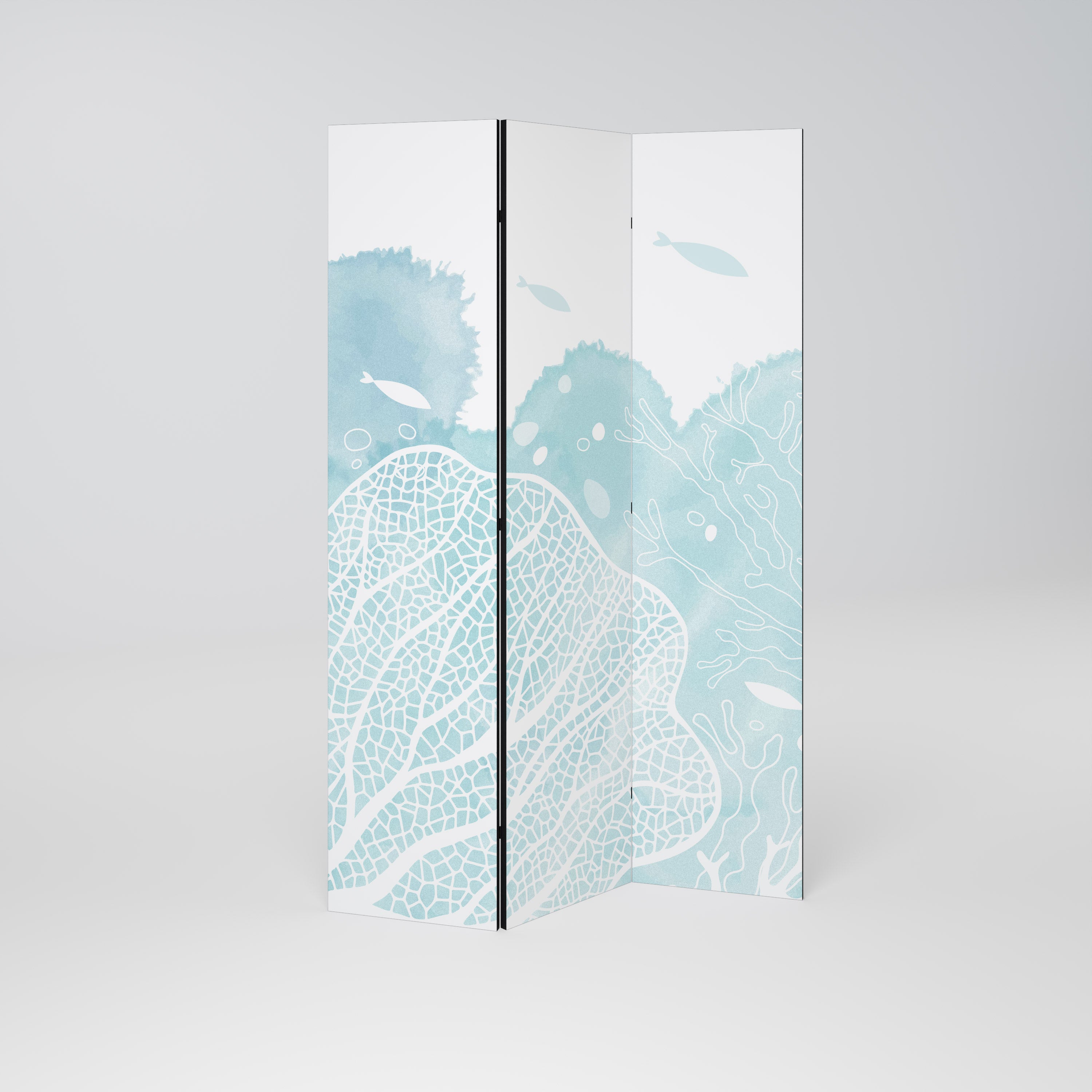 UNDERWATER PLEASURES 3-Panel Room Divider