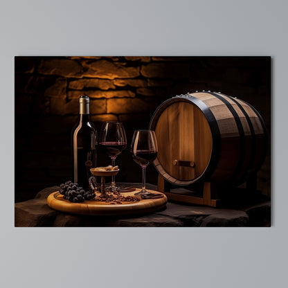 VINTAGE VIGNETTE Horizontal Canvas Print
