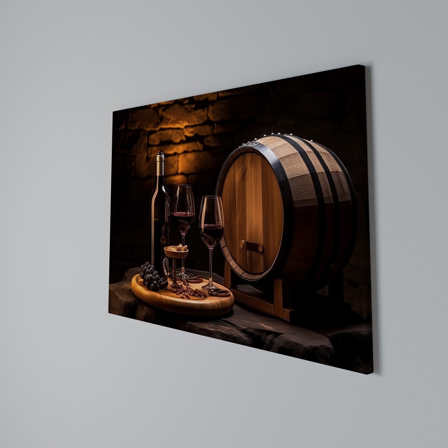 VINTAGE VIGNETTE Horizontal Canvas Print
