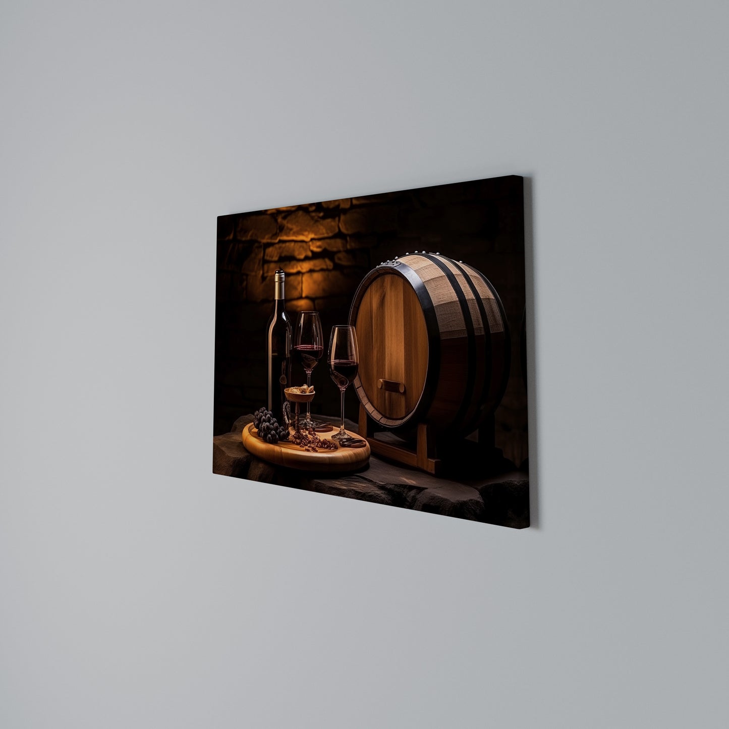 VINTAGE VIGNETTE Horizontal Canvas Print