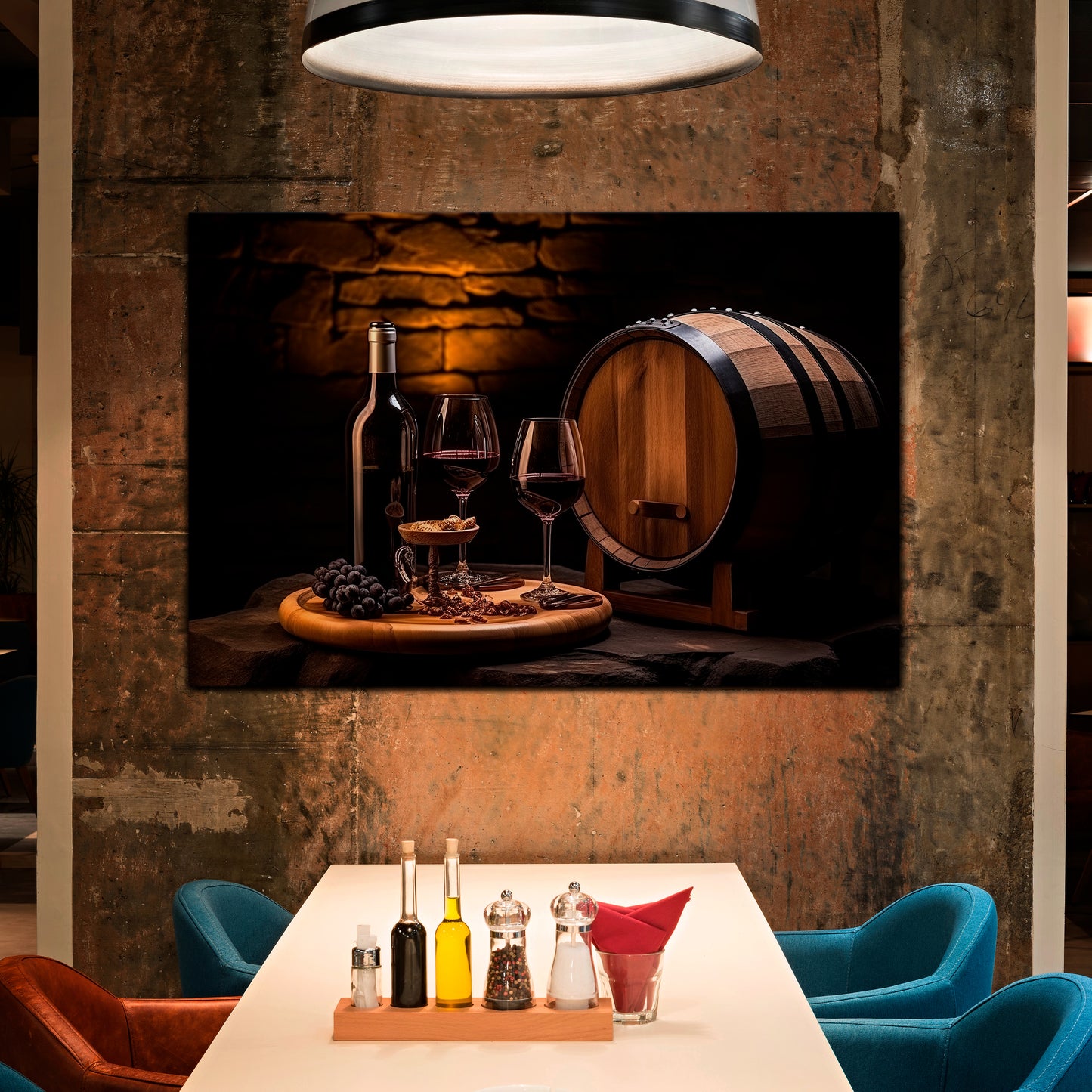 VINTAGE VIGNETTE Horizontal Canvas Print