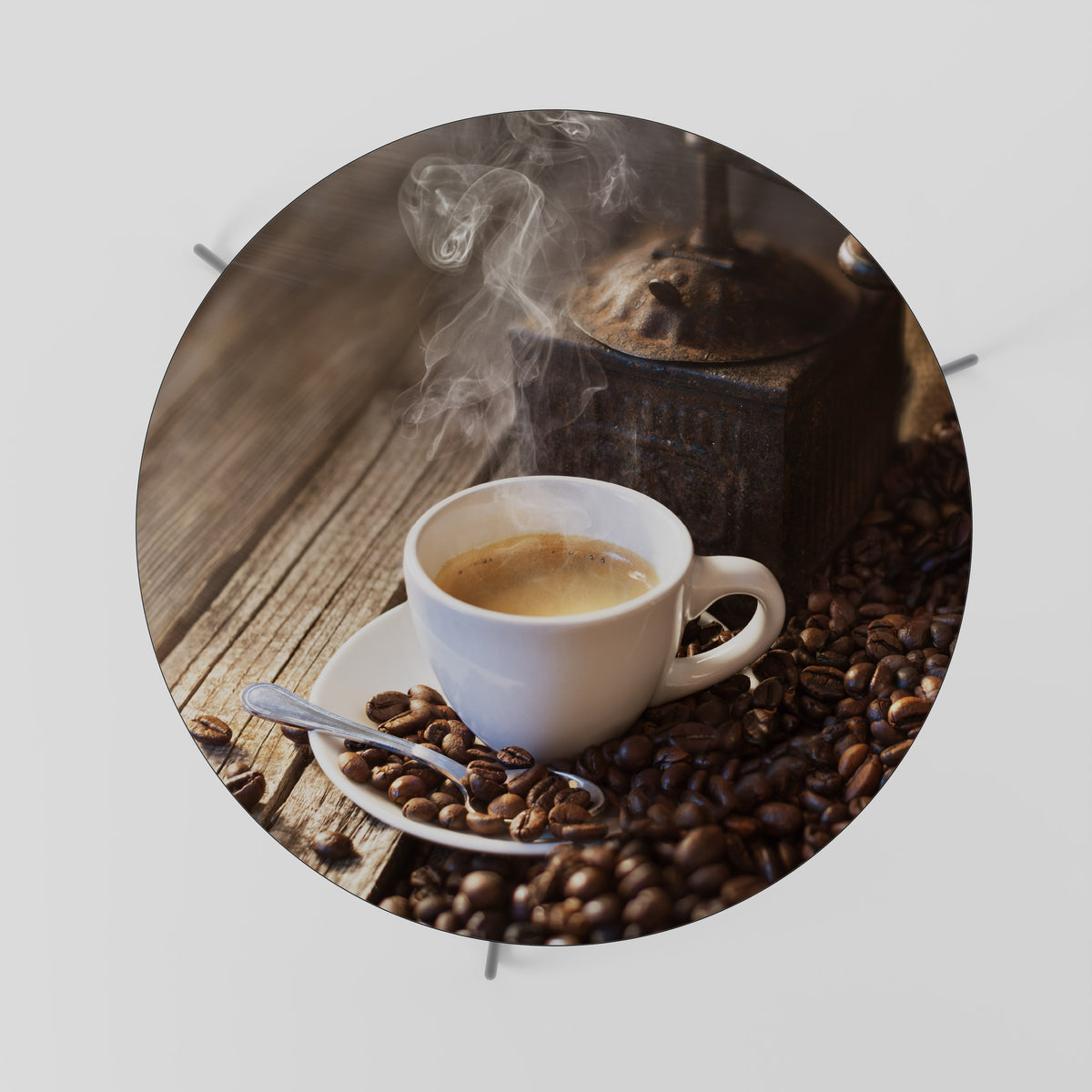 STEAMING BREWED DELIGHT Soffbord