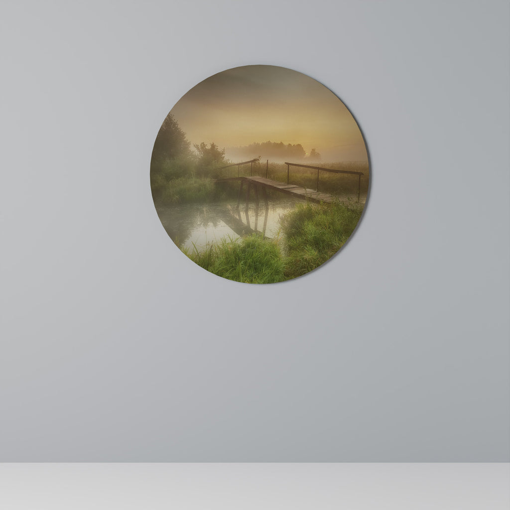 DRÖMMIG DIS Rund Väggkonst