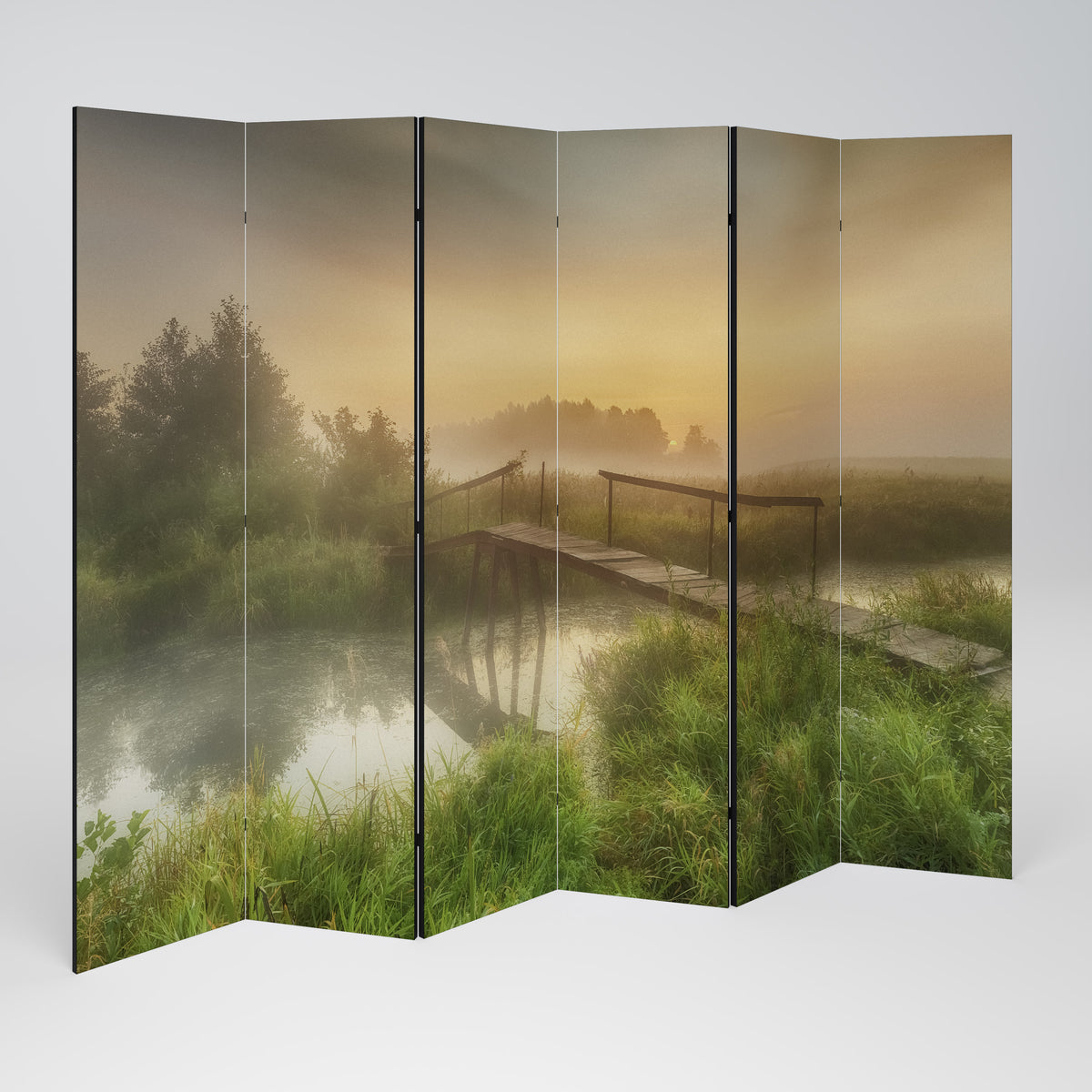 DREAMY HAZE Rumsavdelare 6 paneler