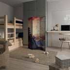 JAPANESE AURA 3-Panel Room Divider