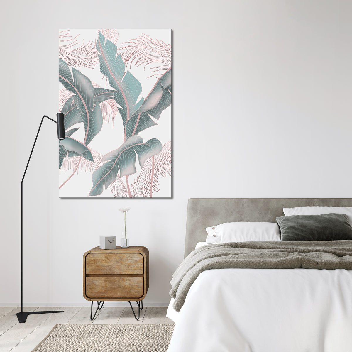 DELICATE BLISS Vertical Canvas Print